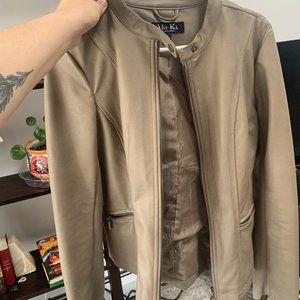 Ebele Faux Leather Jacket NWOT